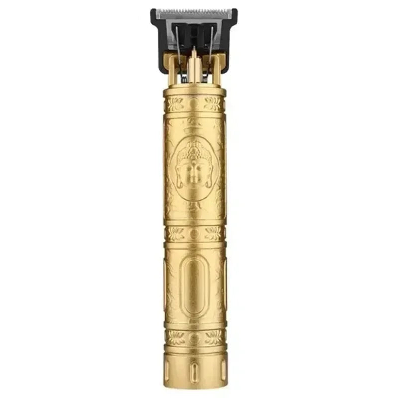 Máquina de Cortar Cabelo Vintage com Carregamento USB, Aparador Elétrico Portátil, Barbeador Profissional, Presente para Namorado