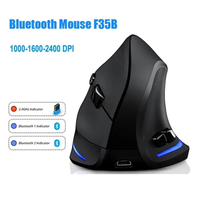 Lefon F33/F26C/F35B Trackball Mouse/Bluetooth Mouse Ergonômico 2.4G Ratos Rollerball Recarregáveis Sem Fio para PC Desenho de Escritório