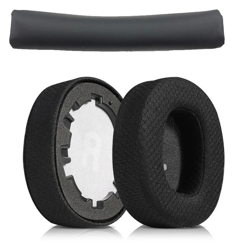 Almofadas e faixa de cabeça para fones de ouvido jbl tune 700bt, 710bt, 720bt, 750btnc, 760nc, 770nc, substituição de almofadas de ouvido
