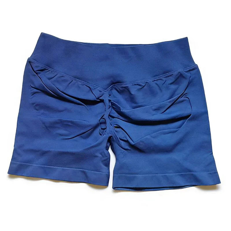 Shorts de impacto |   4.5 "fitness biker curto treino bottoms pilates correndo sem costura leggings ginásio mulher scrunch booty esportes shorts