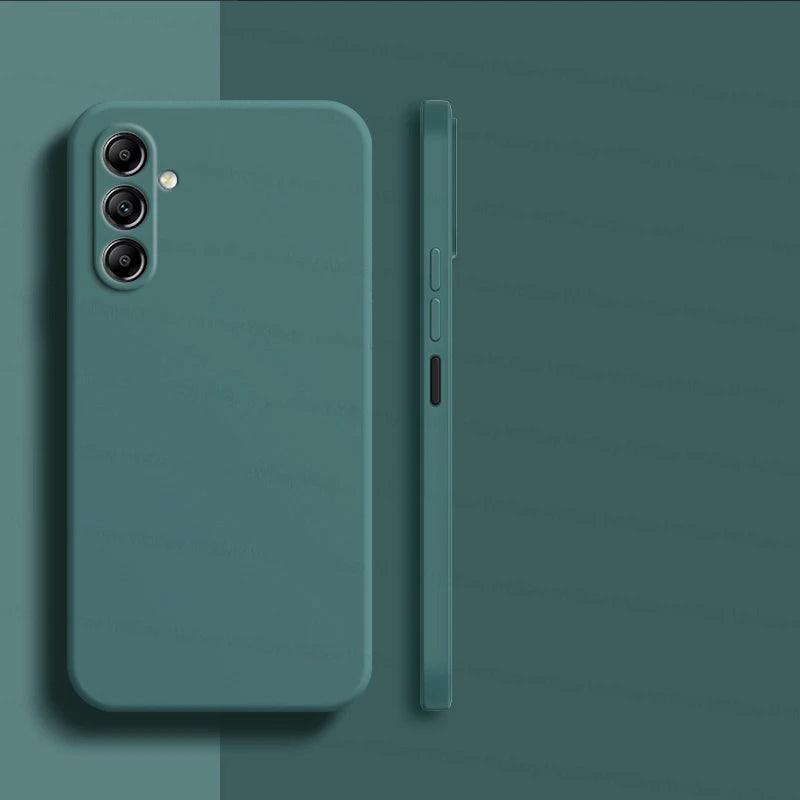 Para samsung galaxy a05s caso samsung galaxy a05 a05s a15 a25 a35 a55 5g capa funda tpu casos à prova de choque capa de silicone líquido