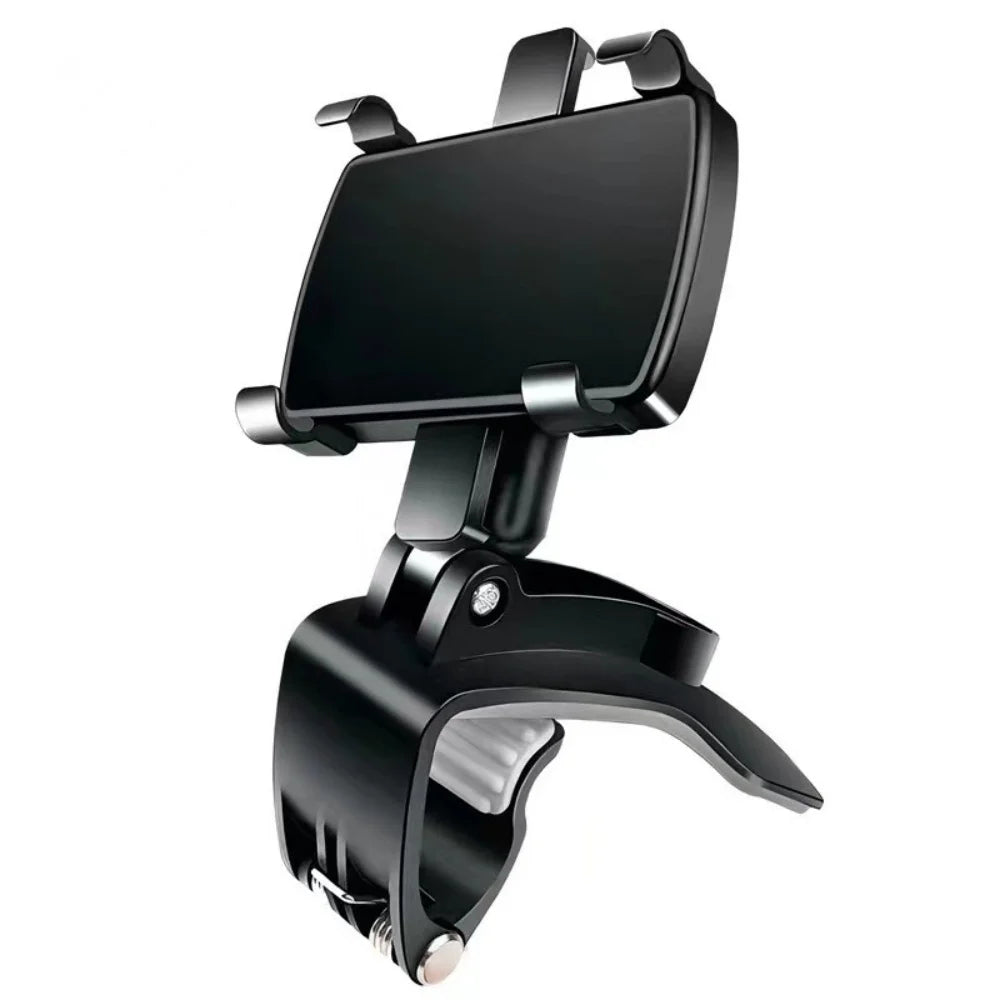 Universal 360 °   Suporte de telefone para carro com rotação, clipe para painel de carro, suporte de navegação gps