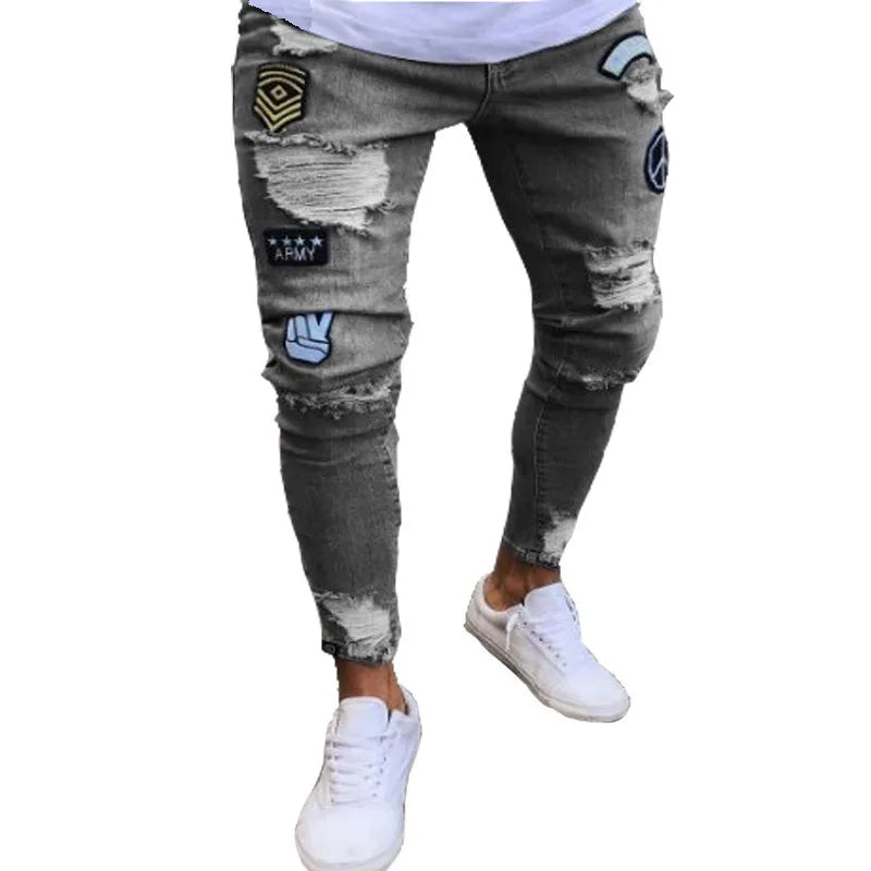 2024 calças de brim masculinas bolsos sólidos estiramento denim calças retas primavera verão negócios calças casuais diário streetwear roupas masculinas