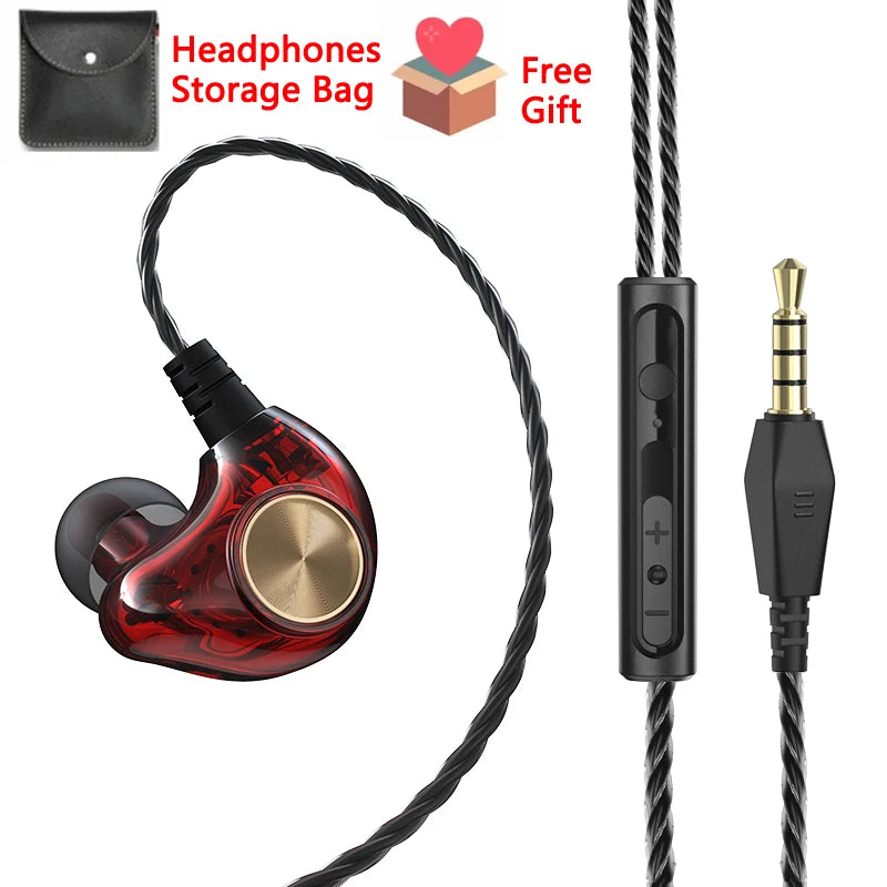 Fones de ouvido extra graves com fio fone de ouvido 3.5mm com microfone estilo macarrão наушники esporte fone para samsung