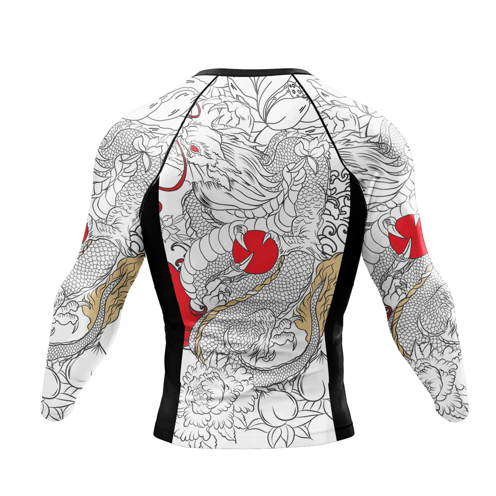 Cody Lundin Tattoo Camiseta de compressão de ginástica masculina sublimação manga longa Rashguard BJJ jiu jitsu camisa de boxe personalizada