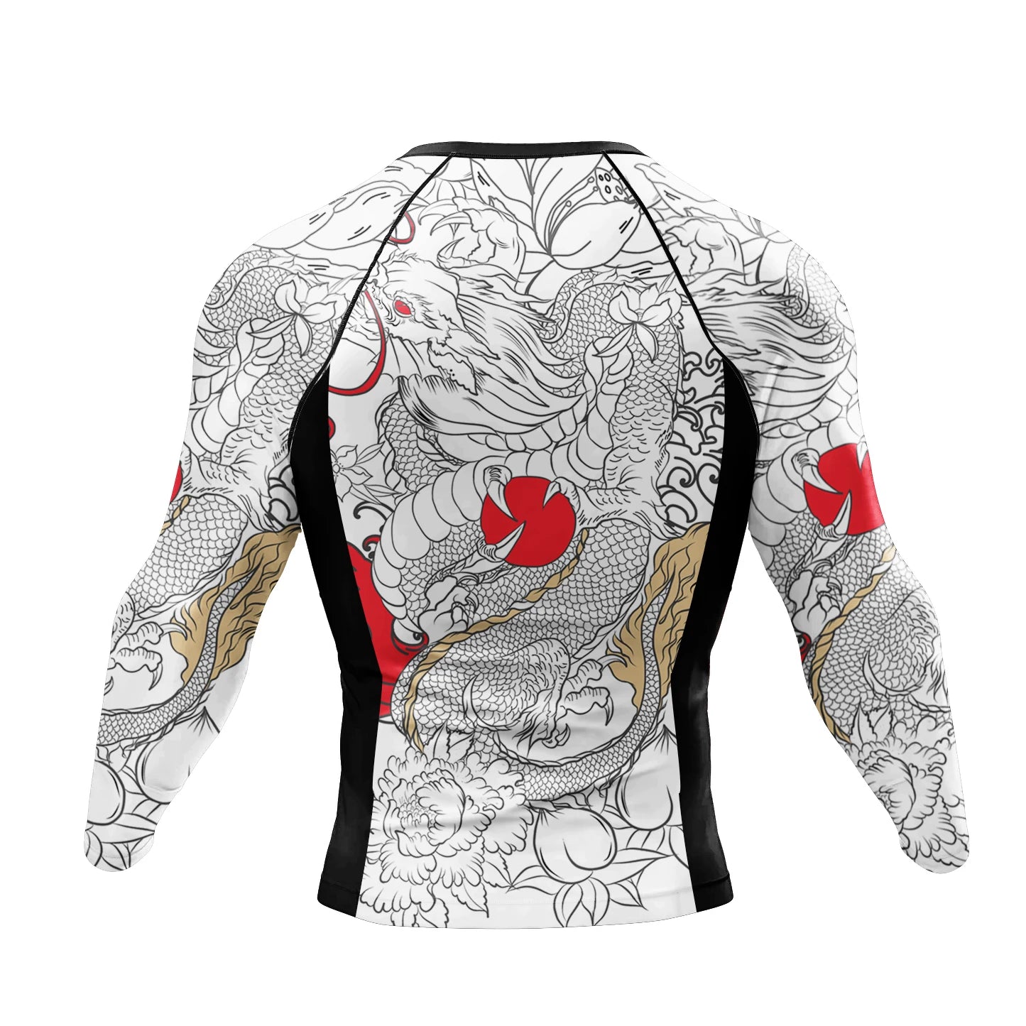Cody Lundin Tattoo Camiseta de compressão de ginástica masculina sublimação manga longa Rashguard BJJ jiu jitsu camisa de boxe personalizada