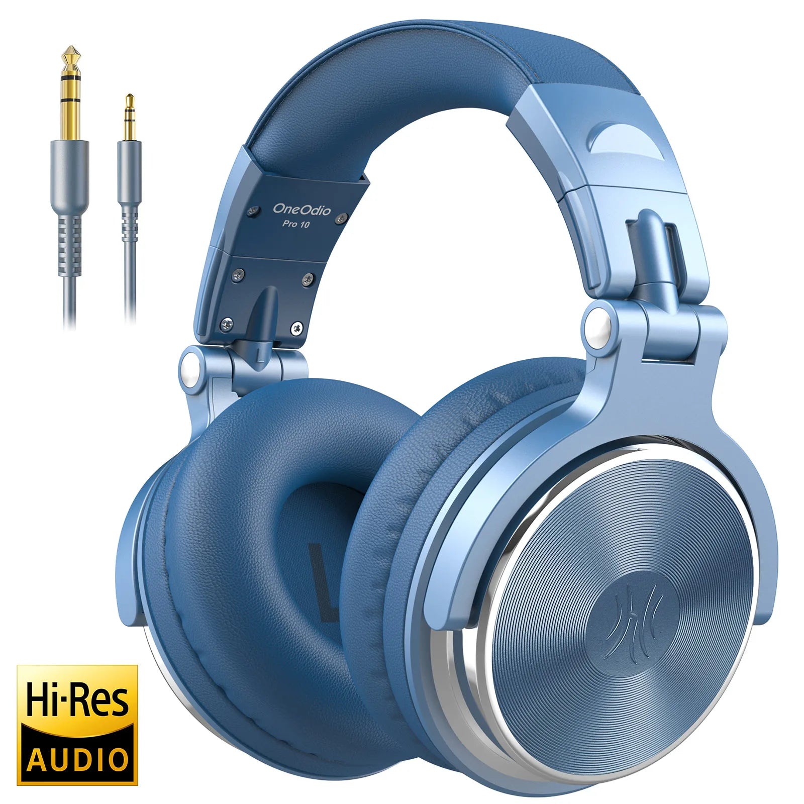 Oneodio fone de ouvido com fio com microfone, Pro 10/30/50 headphone profissional studio DJ, over ear HiFi monitor headset com Hi-Res áudio, Para o PC Telefónico