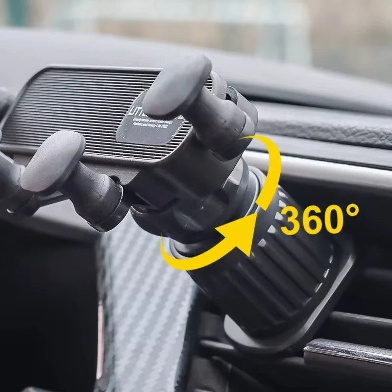 Suporte Smartphone Veicular Ar-Condicionado Articulado