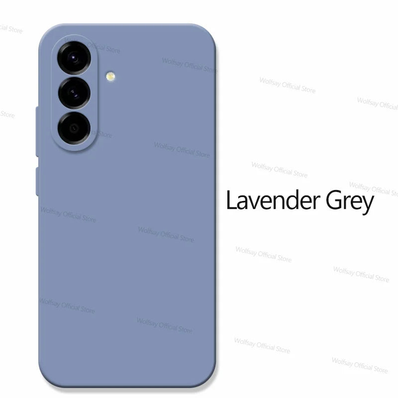 Para samsung galaxy a17 5g caso samsung galaxy a17 5g capa casos de luxo tpu à prova de choque silicone líquido capa protetora do telefone