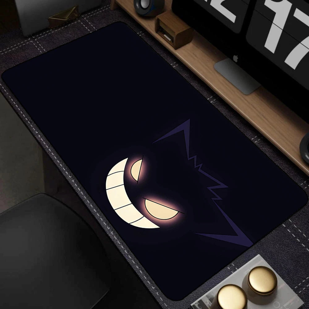 Tapete colorido para teclado de jogos, laptop, japão, legal, anime, mouse pad xxl, preto, p-pokemon, tapete de mesa, pc, g-gengar, gamer, gabinete, mousepad
