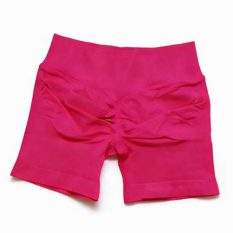 Shorts de impacto |   4.5 "fitness biker curto treino bottoms pilates correndo sem costura leggings ginásio mulher scrunch booty esportes shorts