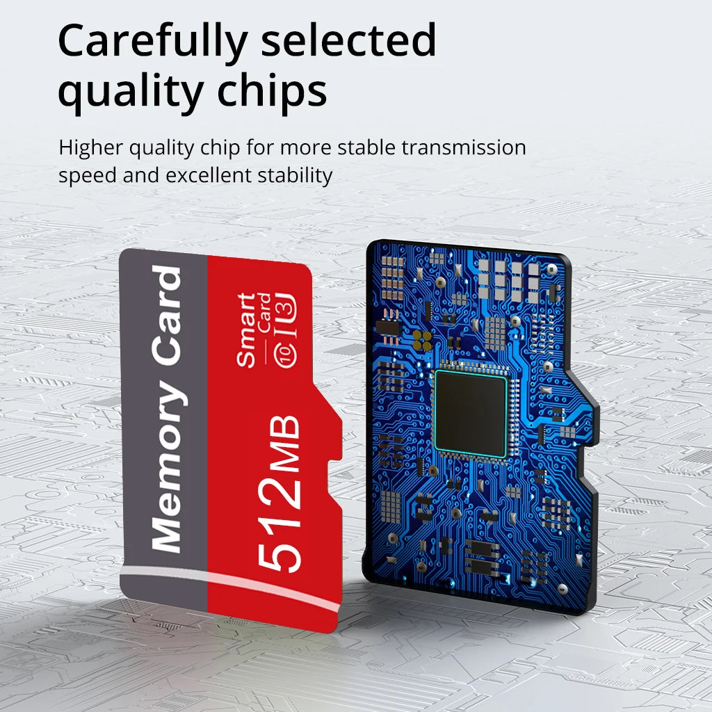 Cartão de memória TF para câmera e telefone celular, pequena capacidade, 64M, 128M, 256M, 512M