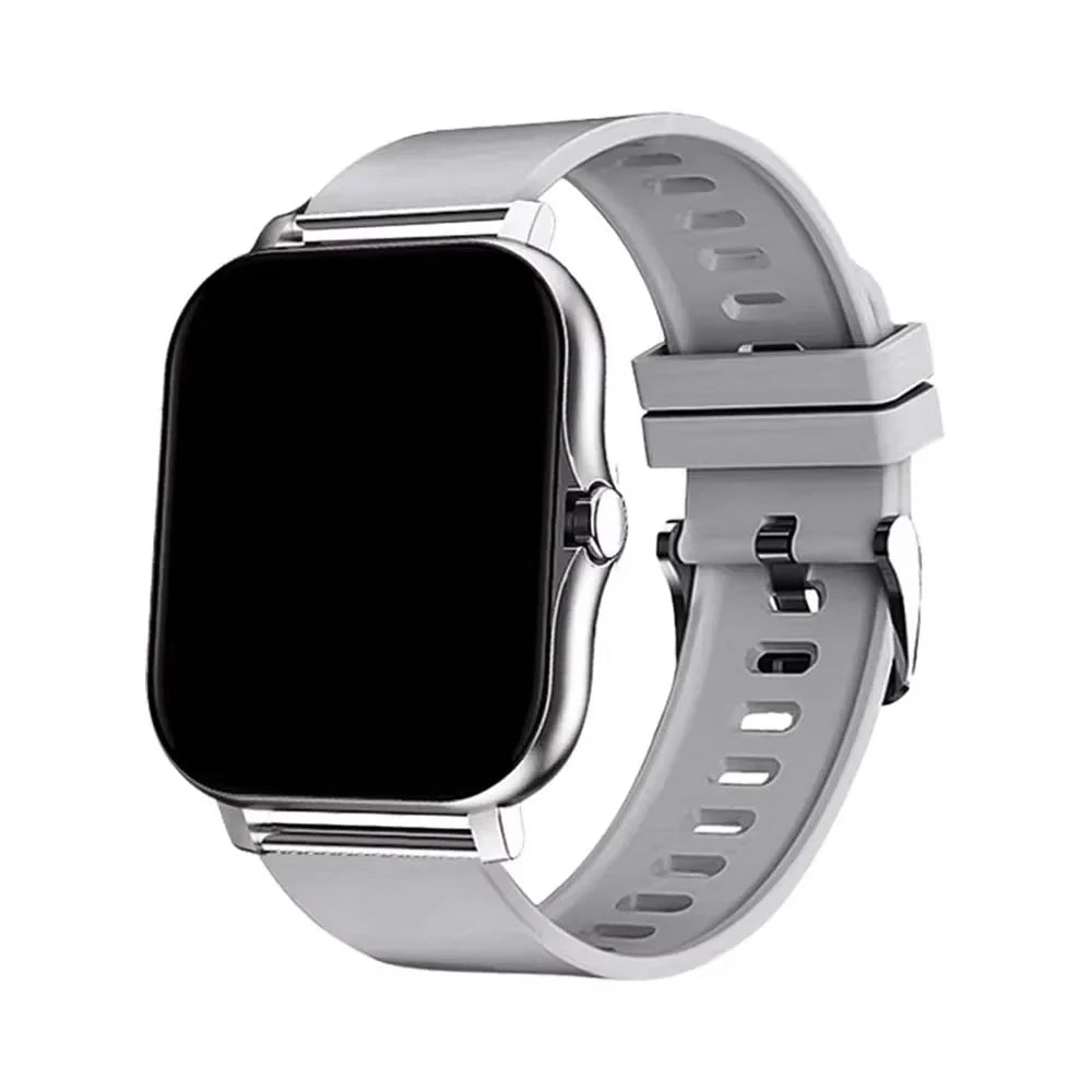 LAXASFIT 2025 Novo Relógio Inteligente para Homens Mulheres Presente Tela de Toque Completa Esportes Fitness Relógio Bluetooth Chamada Digital Smartwatch