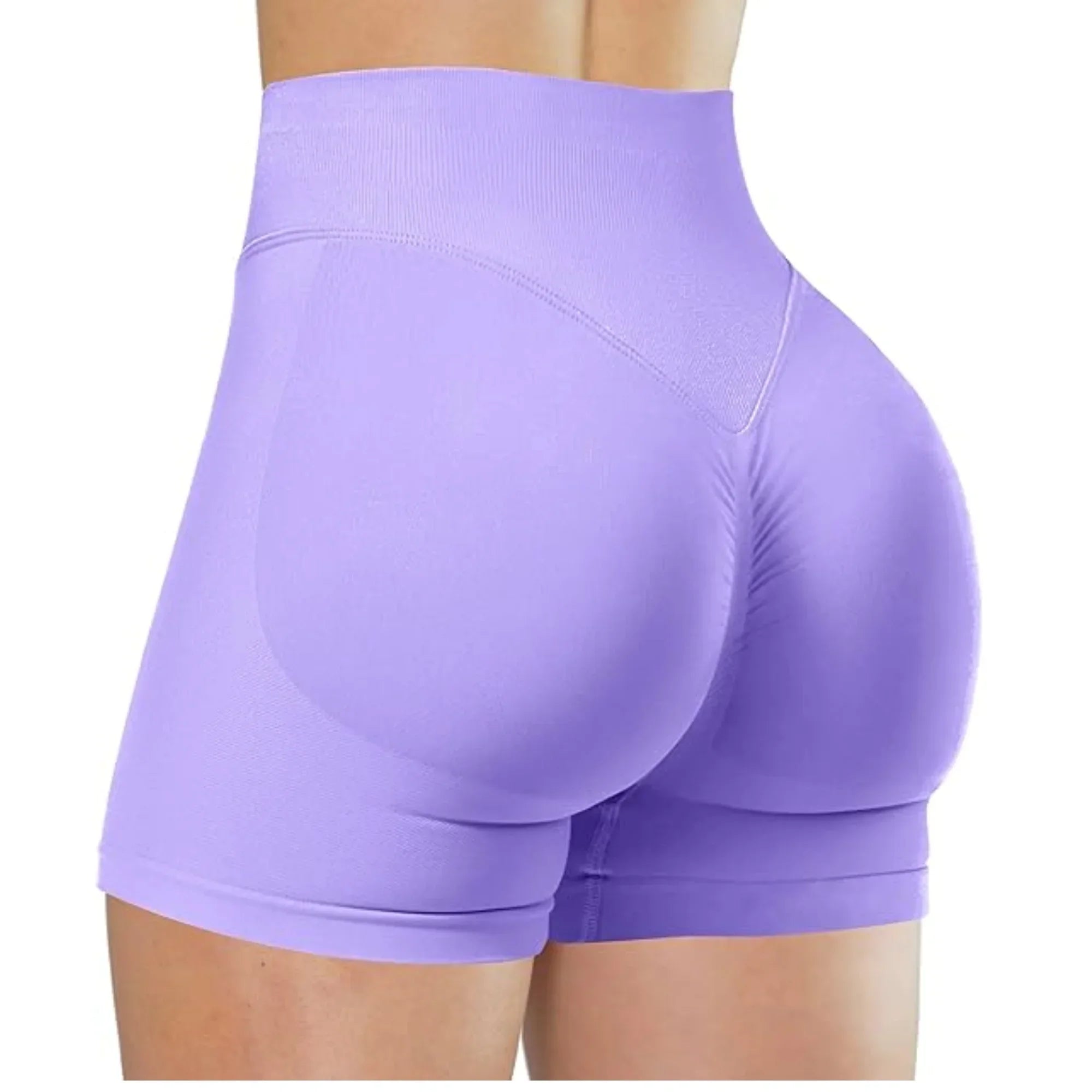 Verão cintura alta shorts de yoga para mulheres moda e sexy correndo calças de fitness cor sólida yoga leggings calças elásticas