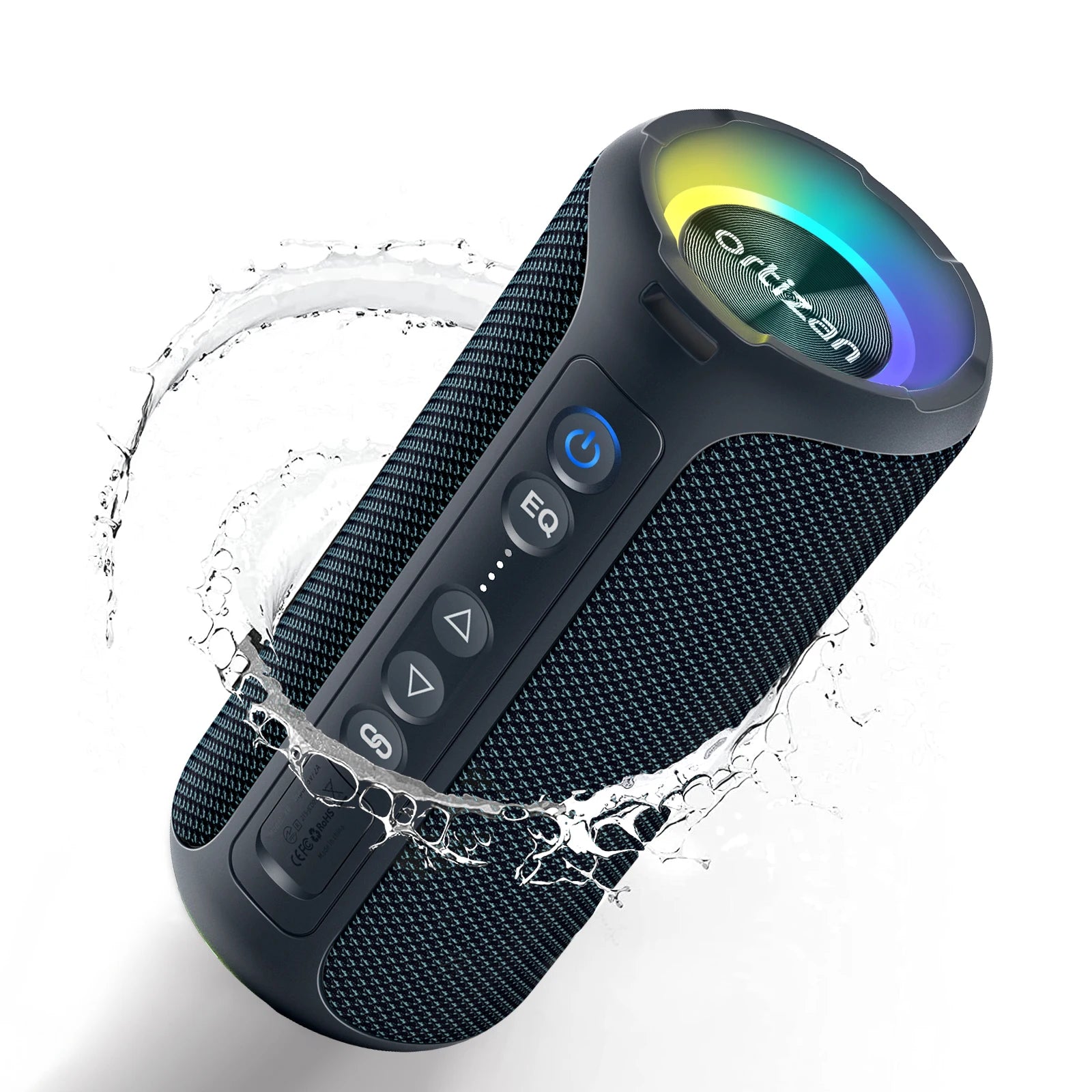 Ortizan alto-falantes bluetooth 40w graves aprimorados portátil ao ar livre sem fio alto-falante 30 horas ip7 à prova dip7 água chuveiro alto-falante bluetooth 5.3