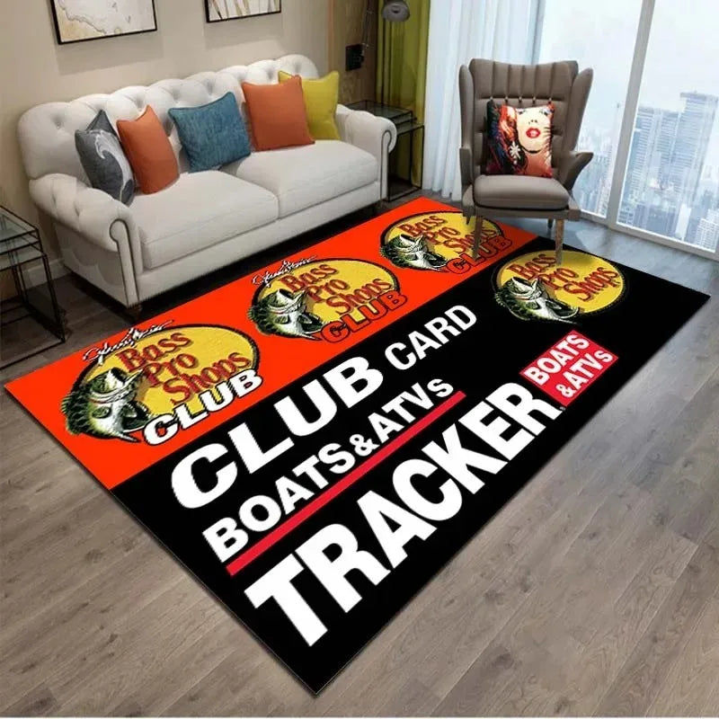 Série de pesca padrão tapete antiderrapante presente decoração para casa tapete macio para sala estar quarto sofá cozinha banheiro capacho