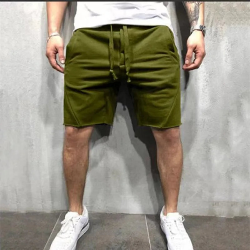 2023 novos shorts masculinos de carga verde verão bermudas masculino bolsos com aba jogger shorts casual trabalho do exército tático bermudas