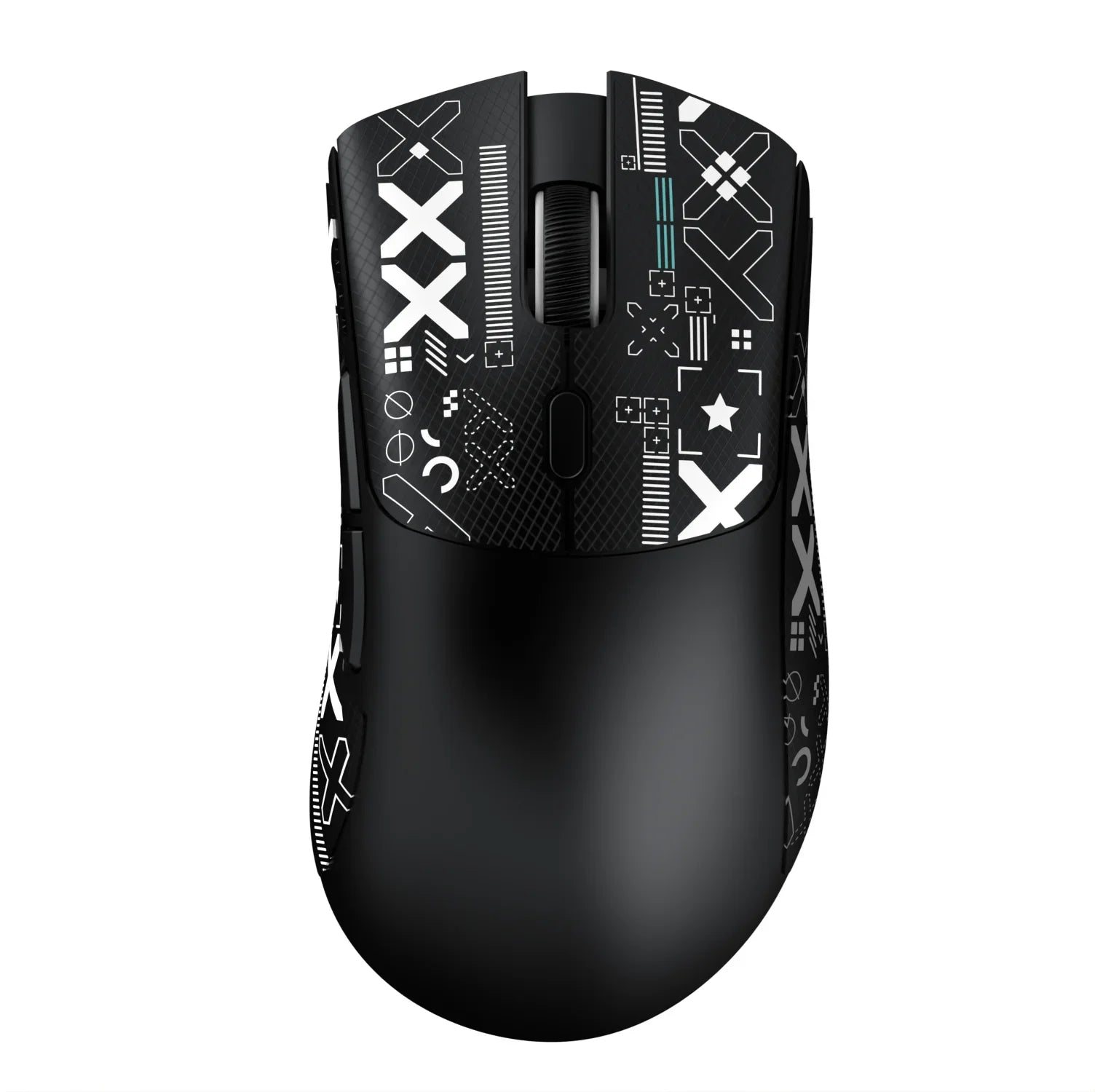 Mouse Bluetooth Attack Shark R1 e fita adesiva R1 PAW3311 1K HZ Macro Gaming Mouse para lactop/pad/pc
