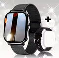 G.l wear novo smartwatch 1.83 polegadas display hd bluetooth chamando freqüência cardíaca atividade rastreamento smartwatch masculino feminino presente do feriado