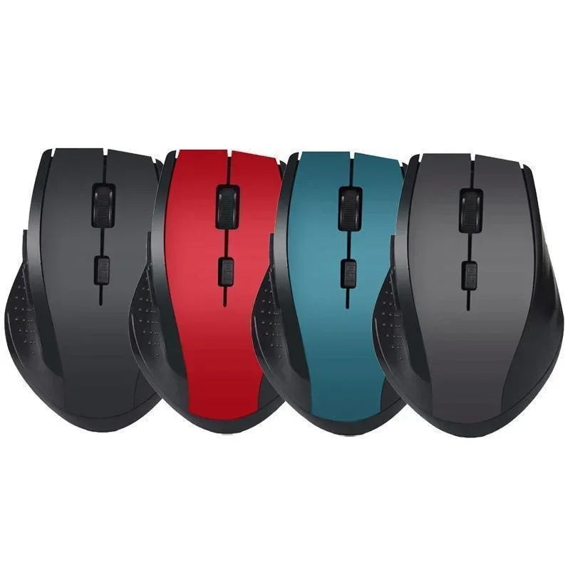 Mouse gamer sem fio de 2,4 GHz para computador, mouse para jogos com receptor USB, acessórios para laptop
