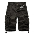 Calções de carga de algodão dos homens verão militar do exército tático homme shorts masculino casual streetwear multi-bolso carga shorts