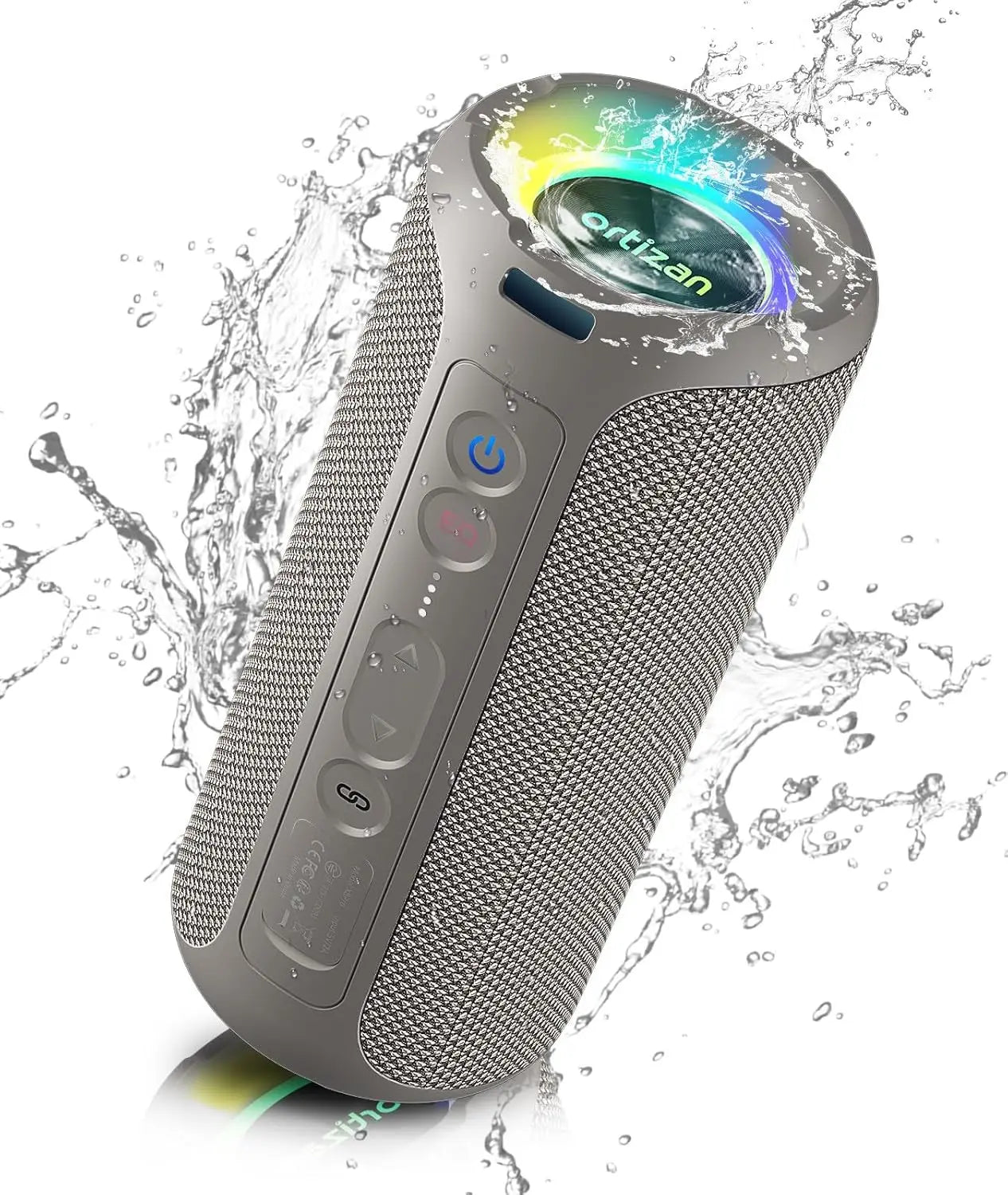 Ortizan alto-falantes bluetooth 40w graves aprimorados portátil ao ar livre sem fio alto-falante 30 horas ip7 à prova dip7 água chuveiro alto-falante bluetooth 5.3