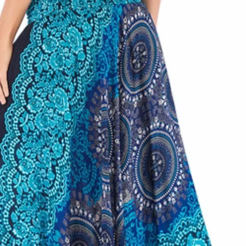 Sexy verão longo boho inferior saia feminina vintage casual ropa mujer faldas solta moda y2k maxi saias roupas femininas saia jupe