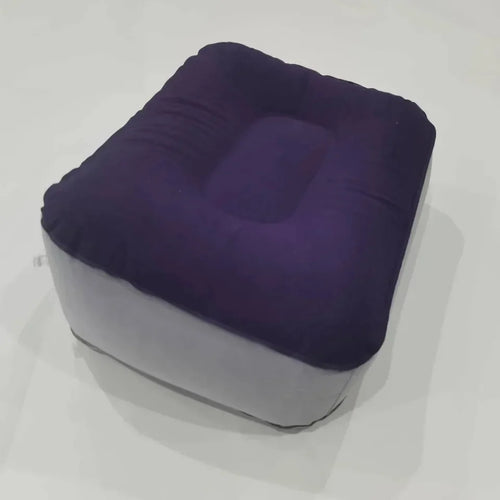 Almofada Inflável de PVC para Descanso dos Pés, Apoio para Pernas em Viagens, Escritório e Casa, Suporte para Relaxar os Pés embaixo da Mesa
