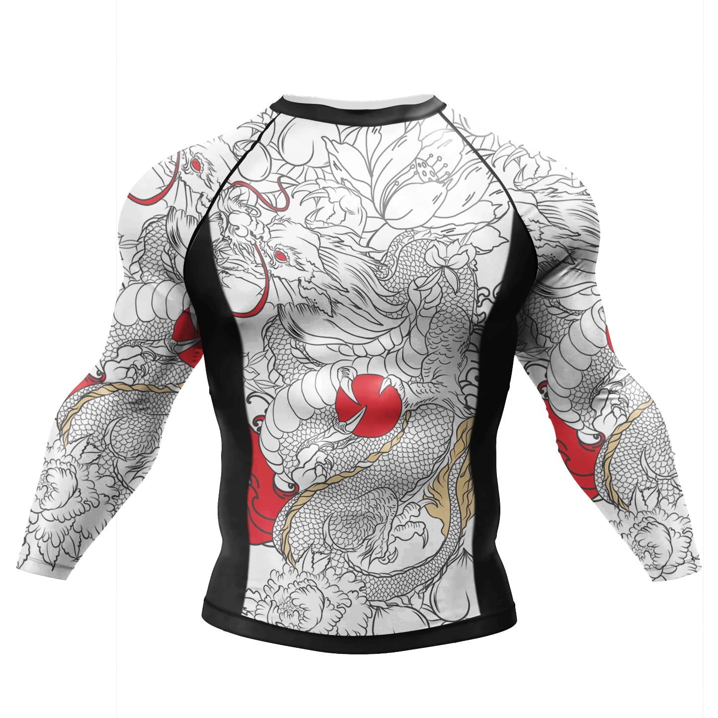 Cody Lundin Tattoo Camiseta de compressão de ginástica masculina sublimação manga longa Rashguard BJJ jiu jitsu camisa de boxe personalizada