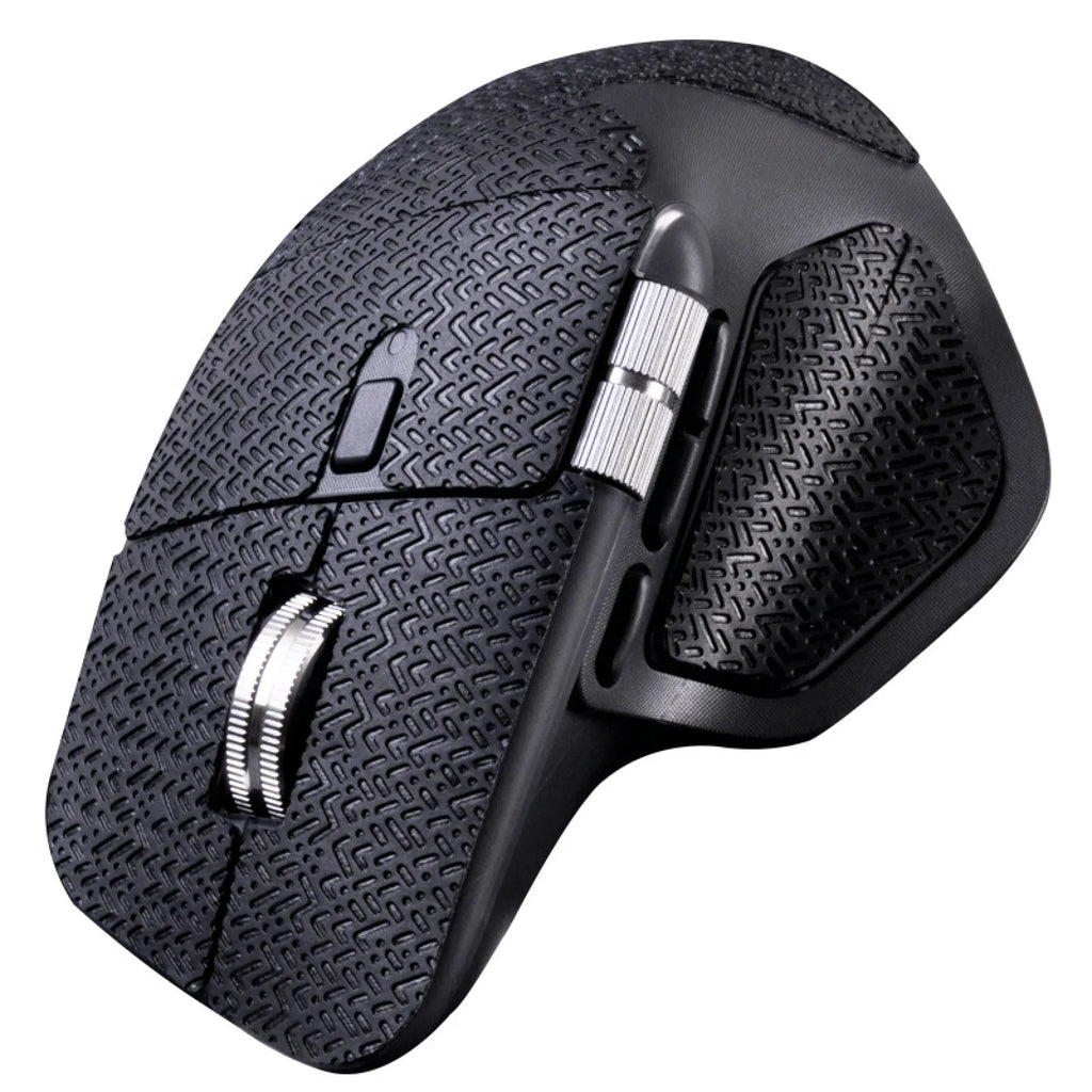 Para Logitech MX Master 4: Fita Antiderrapante Artesanal de Pele de Lagarto para Mouse Sem Fio, Adesivo que Absorve o Suor para MX Master 4