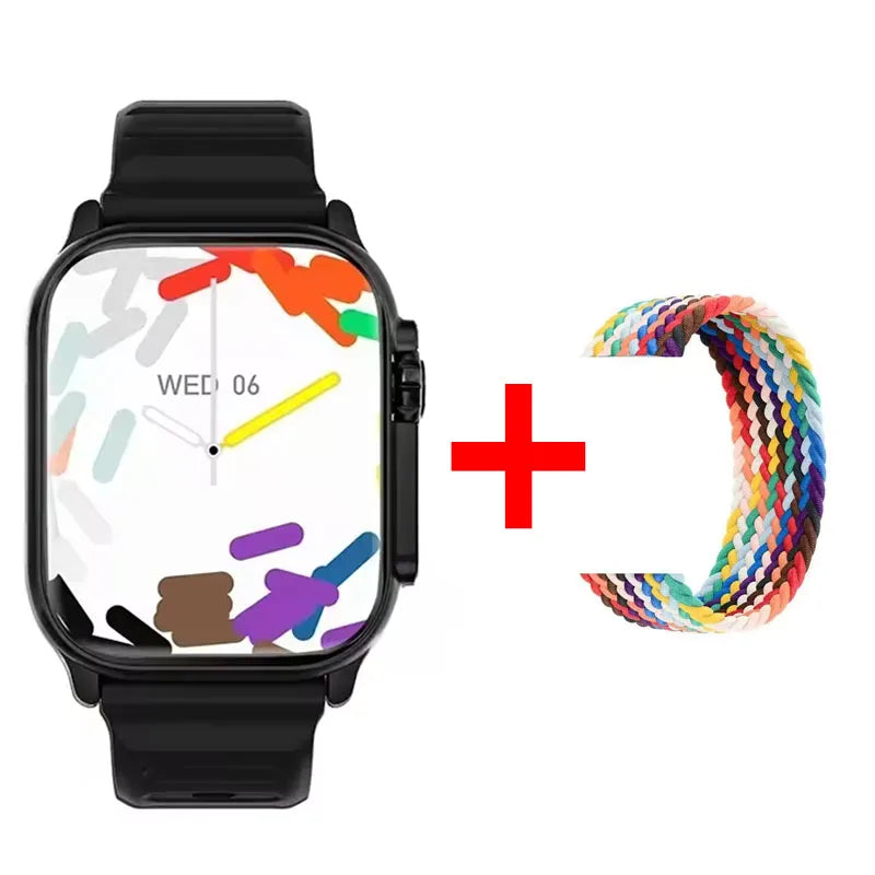 Novo Relógio Inteligente 10 Ultra 49mm 2024, Novo NFC, GPS, Chamadas Bluetooth, Música, Jogos, Carregamento Sem Fio
