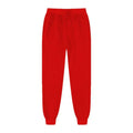 2026 novas calças esportivas casuais masculinas moda cor sólida calças soltas street wear outono/inverno lento correndo calças de fitness