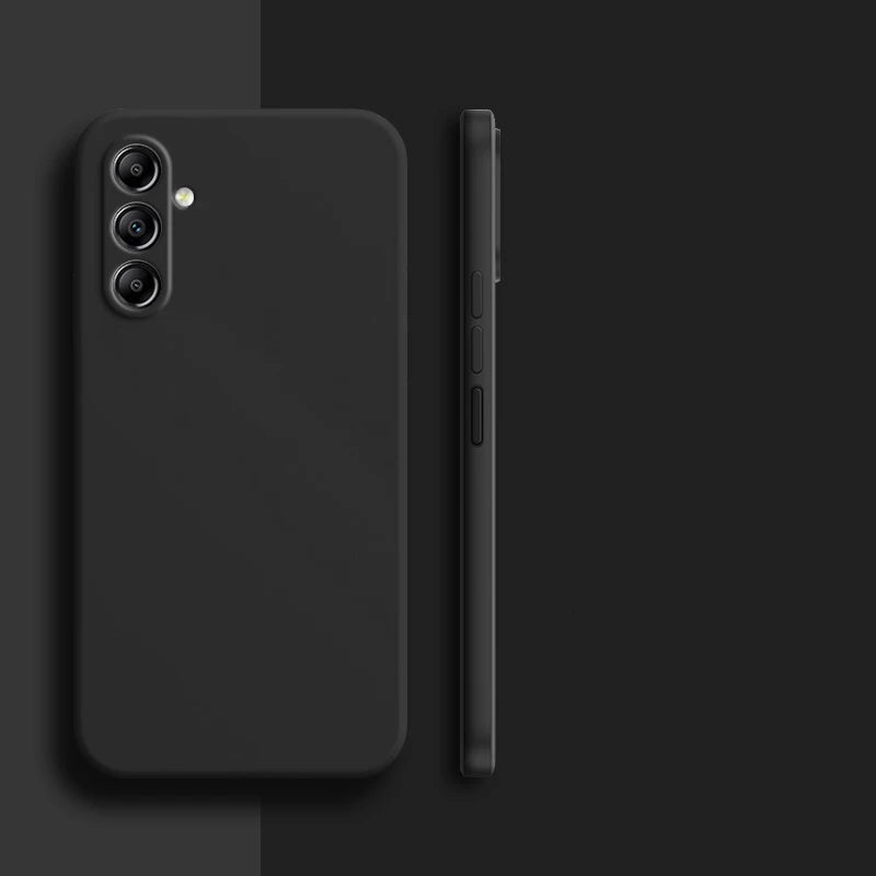 Para samsung galaxy a05s caso samsung galaxy a05 a05s a15 a25 a35 a55 5g capa funda tpu casos à prova de choque capa de silicone líquido