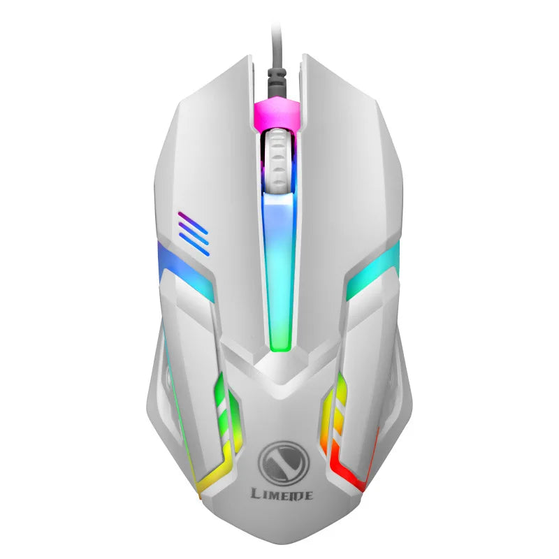 Mouse bluetooth de modo duplo rgb 2.4g, mouse sem fio para jogos, 6 botões, silencioso, para macbook, tablet, laptops, computador