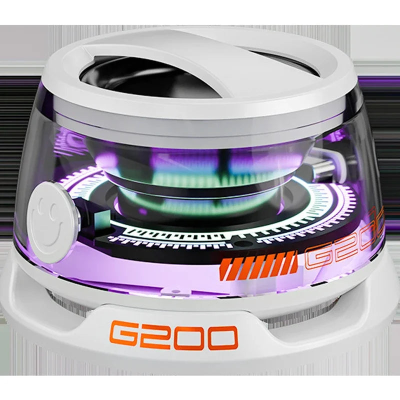 Vikefon portátil bluetooth alto-falante hidate g200 rgb iluminação alto-falante magnético bt5.3 mini caixa de som 7 horas reprodução suporte do telefone