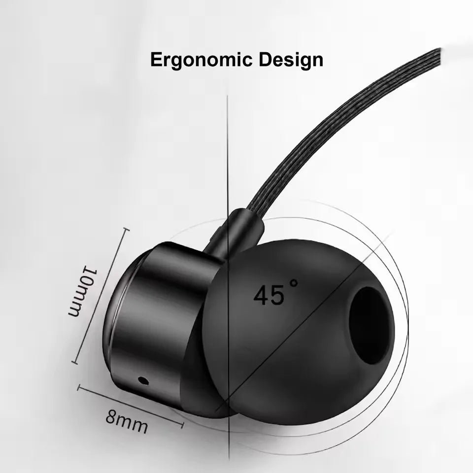 Fones de Ouvido Samsung USB Tipo C com Conector de 3,5mm, Fones de Ouvido com Controle por Cabo, In-ear, HiFi Bass Stereo para Galaxy S25 S24 S23