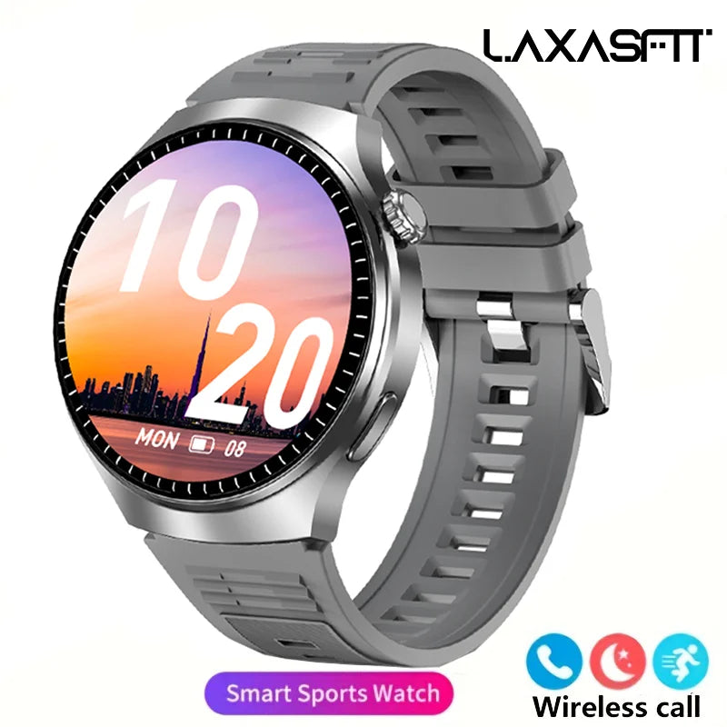 G.l wear 2025 novo relógio inteligente masculino display hd rastreamento de saúde bluetooth chamando assistente de voz esportes smartwatch