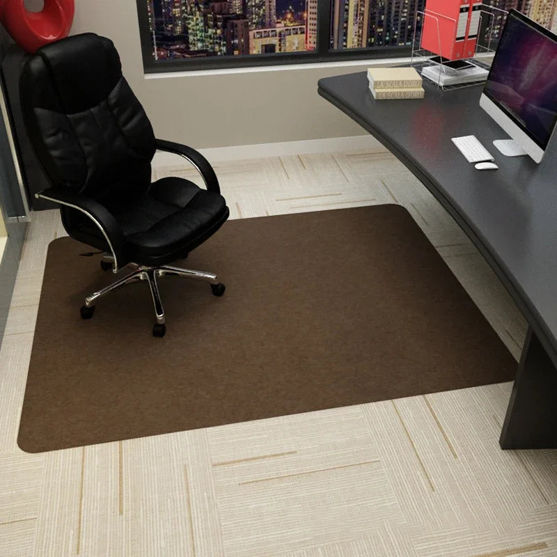 Escritório giratório Rolling Chair Mat, Computer Gaming Chair, quarto e sala de estar, cores, 90x120cm