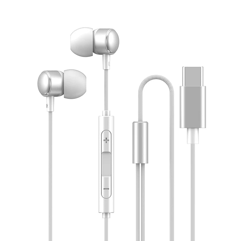 Fones de Ouvido Samsung USB Tipo C com Conector de 3,5mm, Fones de Ouvido com Controle por Cabo, In-ear, HiFi Bass Stereo para Galaxy S25 S24 S23