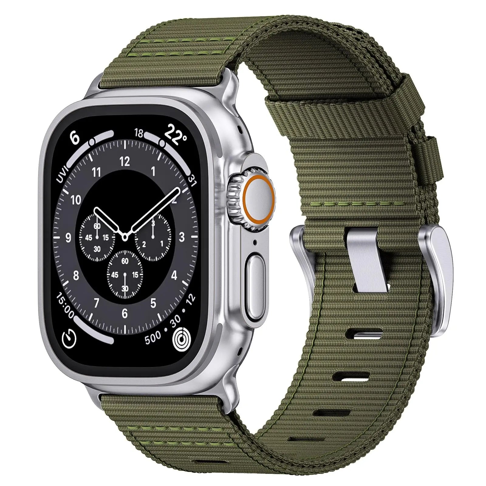 Pulseira esportiva de nylon para apple watch ultra 3 ultra 2 49mm 10 46mm 9 8 7 45mm pulseira de nylon iwatch série 6 5 4 se2 44mm
