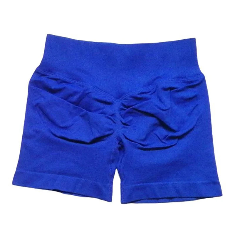 Shorts de impacto |   4.5 "fitness biker curto treino bottoms pilates correndo sem costura leggings ginásio mulher scrunch booty esportes shorts