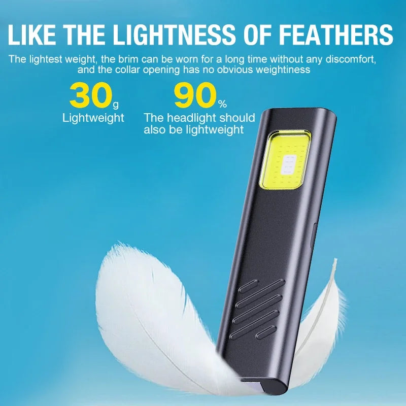 Mini chaveiro lanterna com ímã recarregável multifuncional tocha lâmpada portátil clipe na lanterna à prova dwaterproof água luz de acampamento