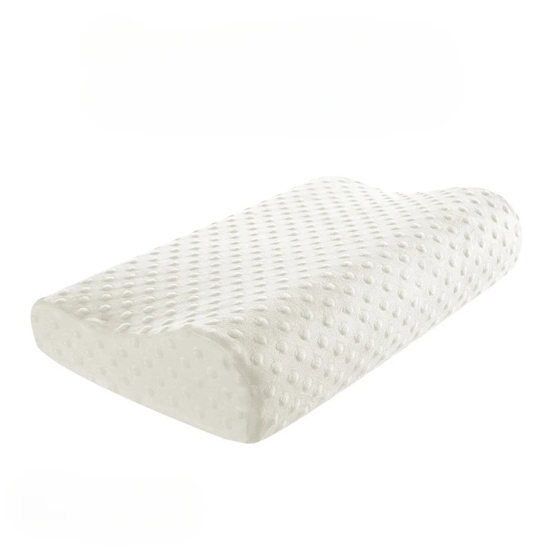 Travesseiro longo de espuma de memória, travesseiro de cama, proteção para pescoço, formato de recuperação lenta, travesseiro de maternidade para dormir, travesseiros ortopédicos