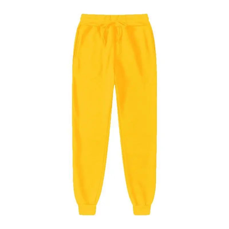 2026 novas calças esportivas casuais masculinas moda cor sólida calças soltas street wear outono/inverno lento correndo calças de fitness