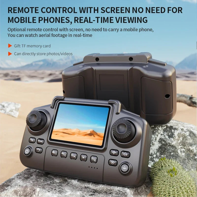 E99 Pro Drone com câmera HD 8K Controle Remoto Quadcopter Aeronave de Quatro Eixos Altitude Hold GPS Brinquedo Voador para Fotografia Aérea
