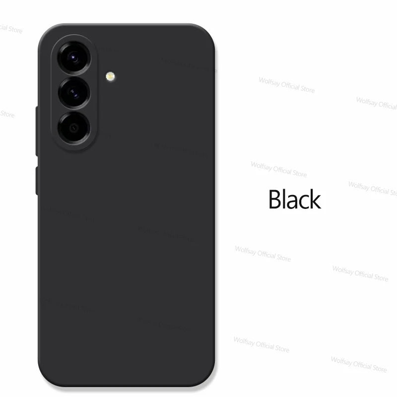 Para samsung galaxy a17 5g caso samsung galaxy a17 5g capa casos de luxo tpu à prova de choque silicone líquido capa protetora do telefone