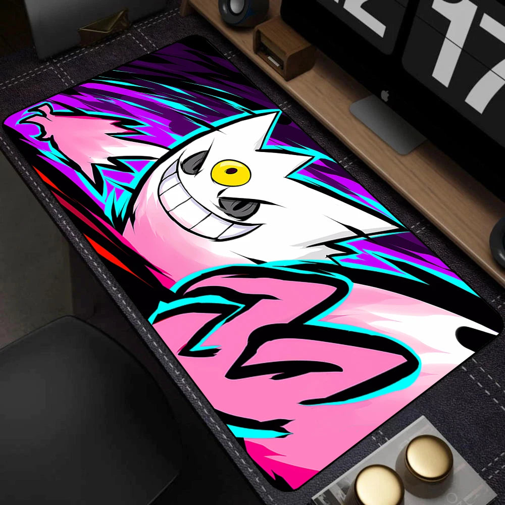 Tapete colorido para teclado de jogos, laptop, japão, legal, anime, mouse pad xxl, preto, p-pokemon, tapete de mesa, pc, g-gengar, gamer, gabinete, mousepad