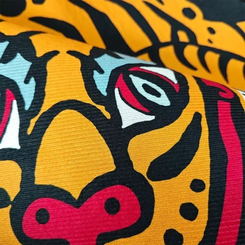 Vikama cartoon tigre tapete-durável e fácil de limpar decoração de casa sala de estar sofá mesa de café tapete de cabeceira para o quarto