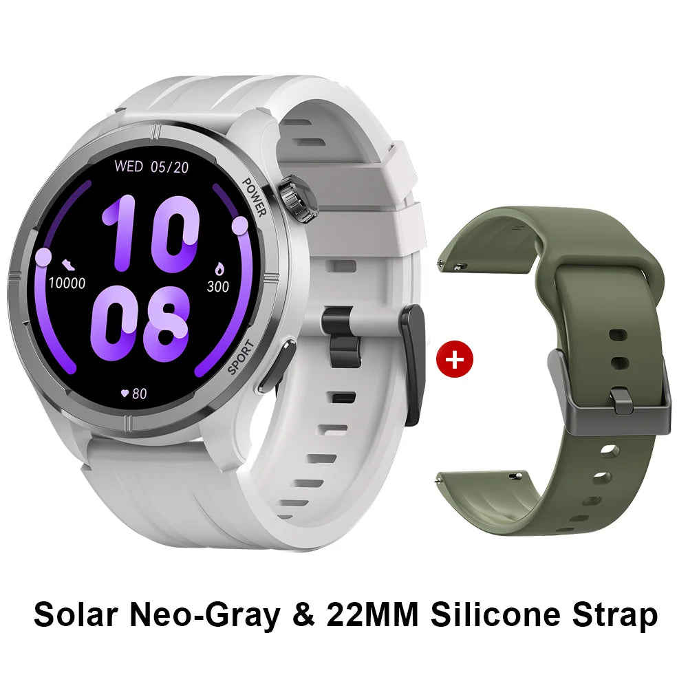 HAYLOU Solar Neo Smartwatches 1,53'' HD Display 24H Monitoramento de saúde Bluetooth Chamada Relógio inteligente Homens Mulheres Relógios esportivos inteligentes