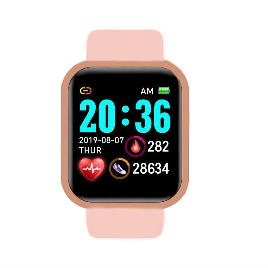 Relógio inteligente para mulheres relógio de pulso bluetooth conectado telefone player música fitness esporte pulseira monitor sono relógios digitais